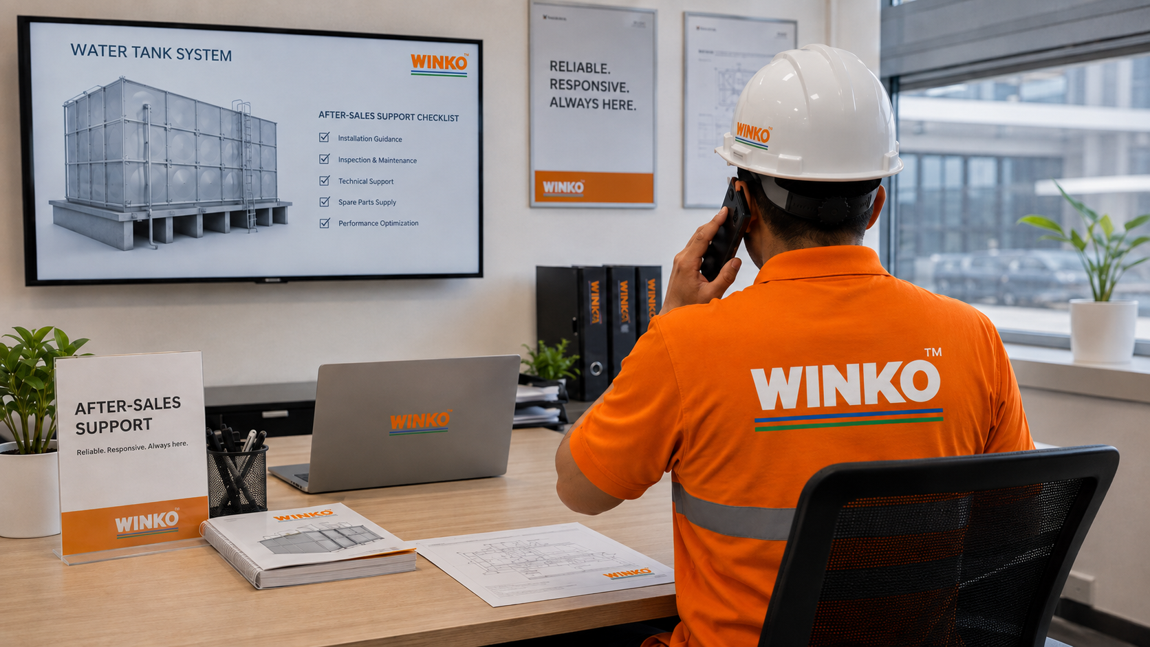 WINKO after-sales support team